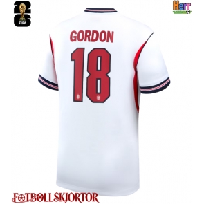 England Anthony Gordon #18 Hemmatröja VM 2026 Kortärmad